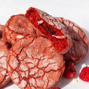 ორცხობილა წითელი ხავერდი / Red Velvet Cookie (x1)