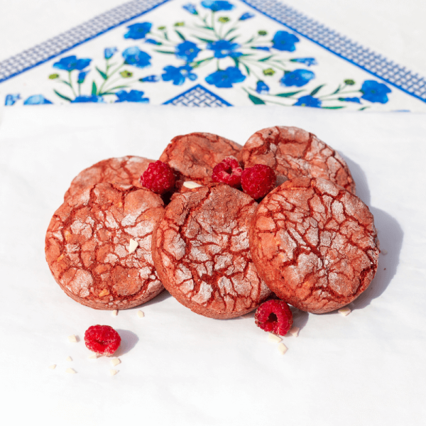 ორცხობილა წითელი ხავერდი / Red Velvet Cookie (x1) - Image 4