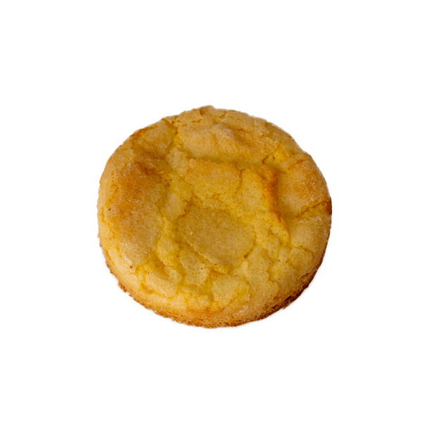 ორცხობილა ლიმონით / Lemon Crinkle Cookie (x1) - Image 3