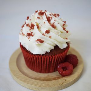 წითელი ხავერდის ქაფქეიქი / Red Velvet Cupcake