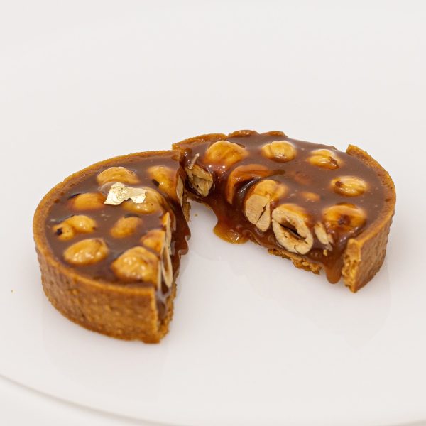 თხილის ტარტი კარამელით | Hazelnut Caramel Tart