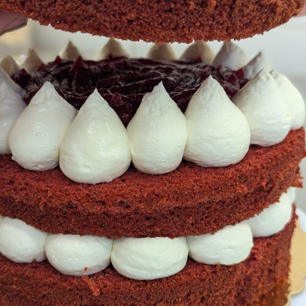 ხავერდის ტორტი | Red Velvet Cake - Image 2