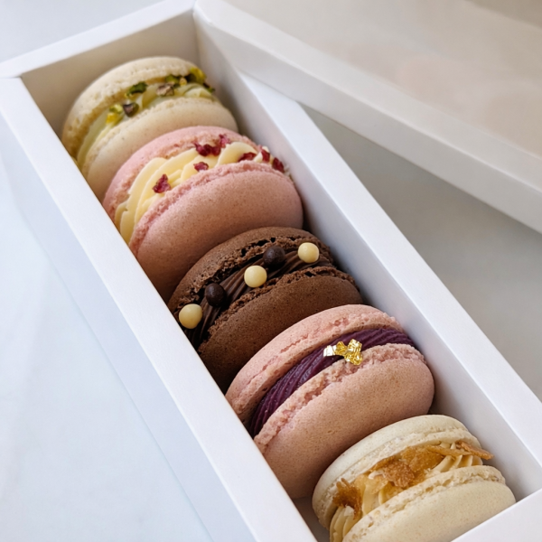 მაკარონების ნაკრები | Macaron Box (x5)