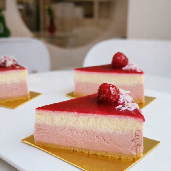 ჟოლოს ჩიზქეიქი | Raspberry Cheesecake - Image 2
