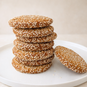 ნუშის უშაქრო ორცხობილა | Sugar-free Almond Cookie