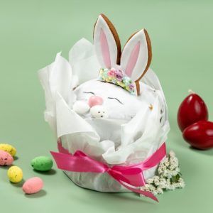 პასკა ბაჭიას ვიზუალით | Paska with Easter Bunny (600 g)